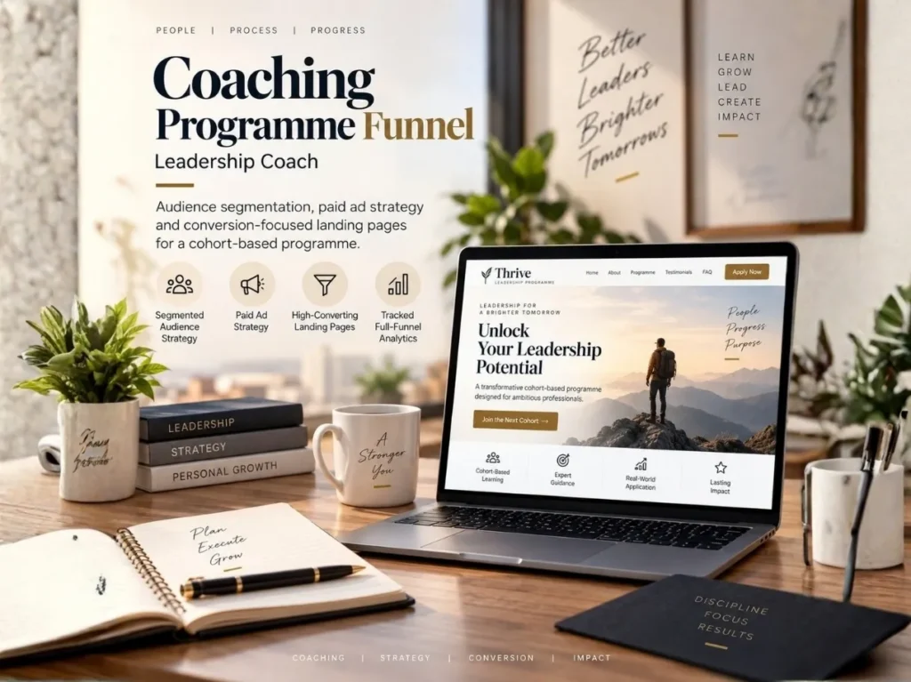 Coaching programme funnel by Jaikrit